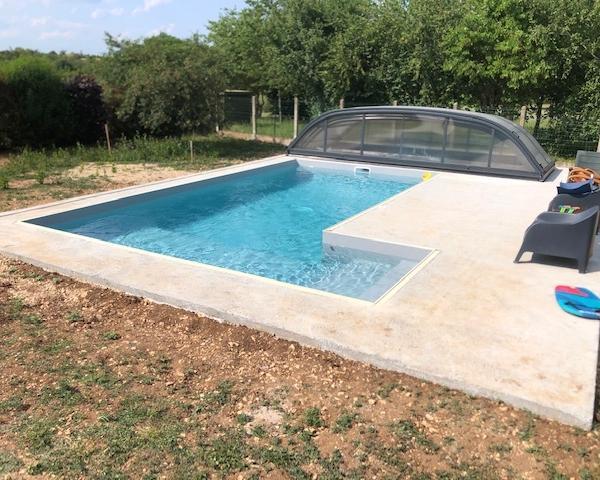 Construction de piscine traditionnelle La Châtre
